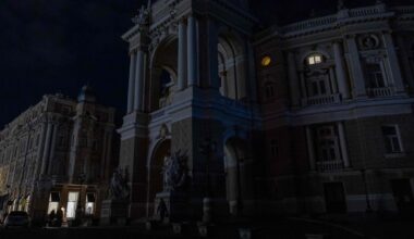 Vene õhurünnaku tõttu kadusid pea kogu Odessas elekter, vesi ja küte