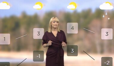 VIDEO | „Aktuaalse kaamera“ ilmateadustaja läks otse-eetris kaasa six-seven trendiga