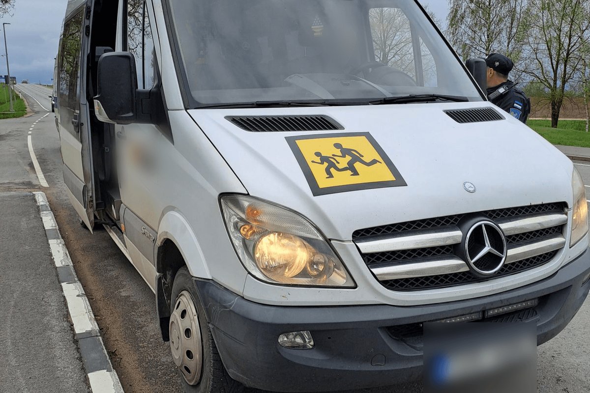 Pärnumaal rikkus 17 lapsi teenindavat bussi ohutusnõudeid