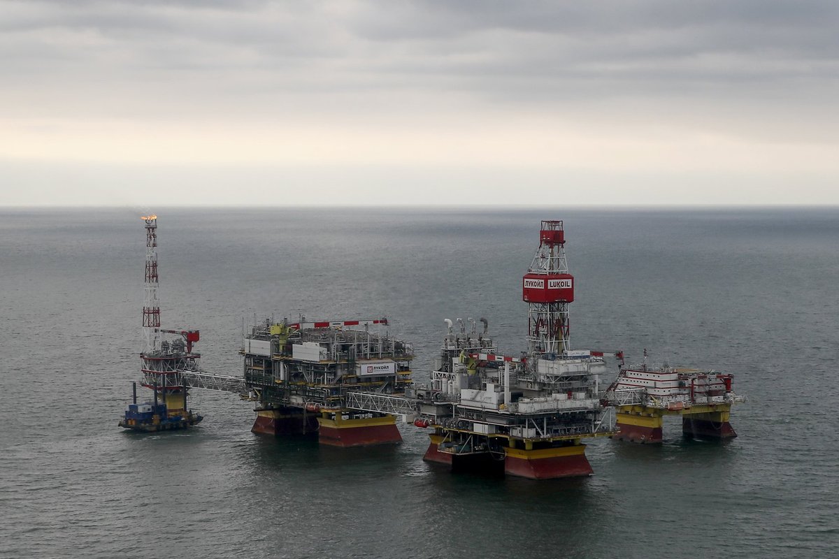 Ukraina julgeolekuteenistuse allika sõnul peatas droonirünnak Vene naftaplatvormi tegevuse Kaspia merel