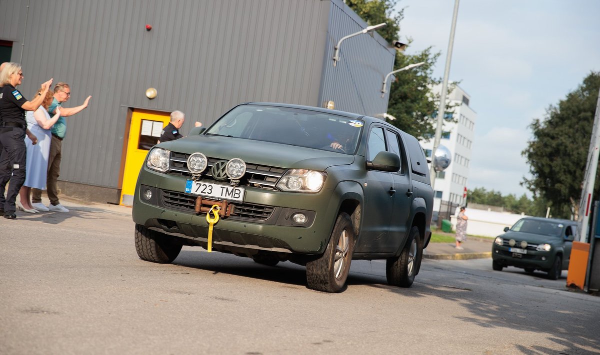 Sel suvel annetas Eesti Ukrainale 22 politseiautot ning osa neist läksid PPA juhi sõnul otse rindele.