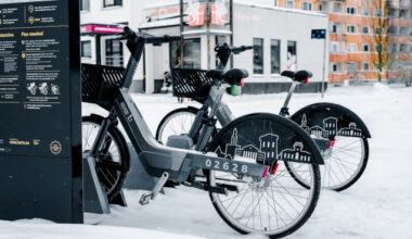 Rattaringluse rattad talvel