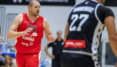 Kadrina ja Haljala esiliiga derbi meelitas saali ligi 2000 inimest