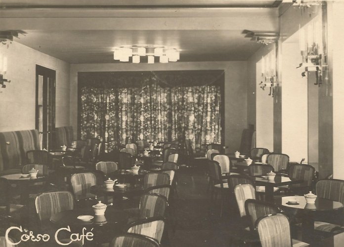 HUBANE: Kohvik Corso 1930. aastate keskel.