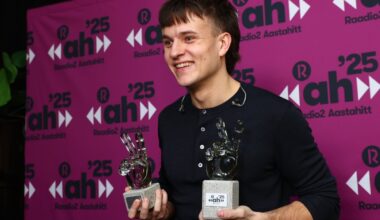 FOTOD | Aasta parim lugu on selgunud! Raadio 2 Aastahiti auhinna pälvis võimsa tulemusega Säm ja pala „Kanuu“