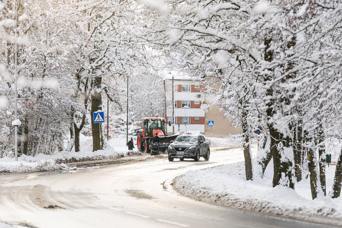 ILMATEADE | Lõpuks lumi! Järgnevad päevad toovad Eestisse suure saju ja libedad teed - Maaleht