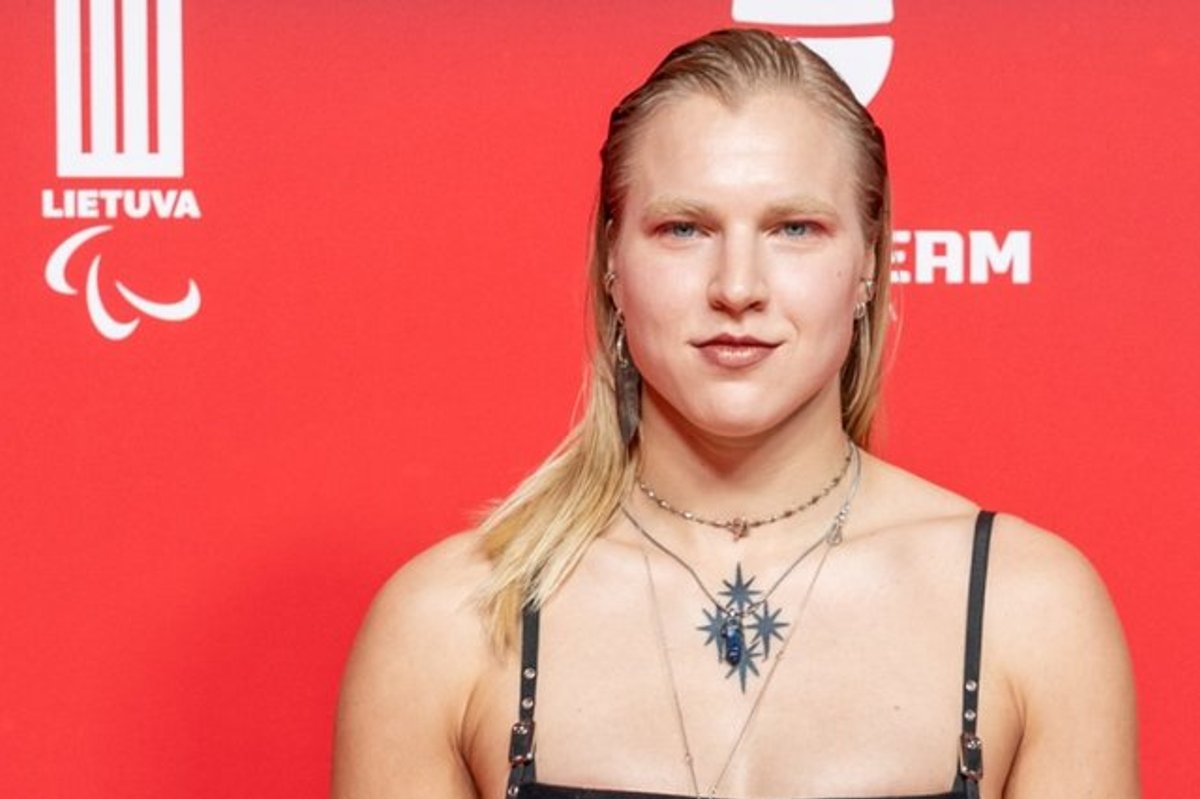 FOTO | Julge valik! Leedu olümpiavõitja väisas mainekat auhinnagalat paljastava riietusega