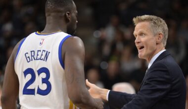 Tüli Golden State Warriorsi staaride vahel. Peatreener Kerr: vabandasime teineteise ja meeskonna ees