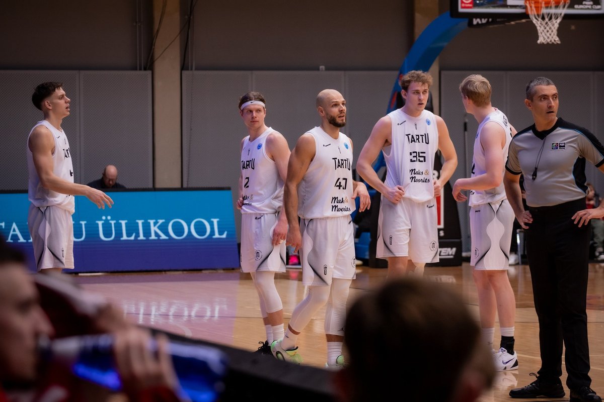 OTSE DELFI TV-s | Tartu Ülikool Maks & Moorits läheb teisele poolajale vastu minimaalses kaotusseisus