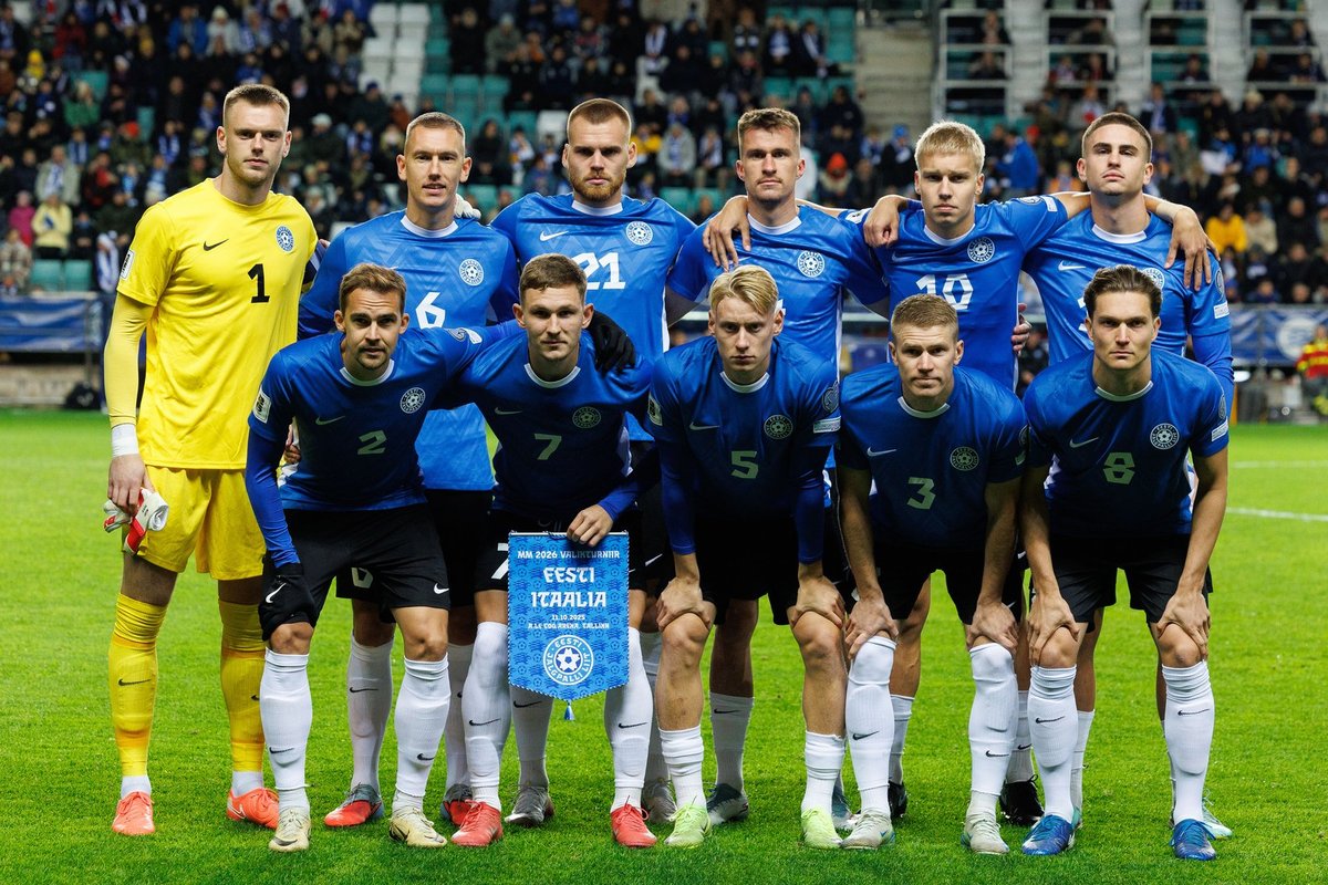 Eesti jalgpallikoondis edastas maailmaedetabelis Balti riike, kuid jääb alla Fääri saartele