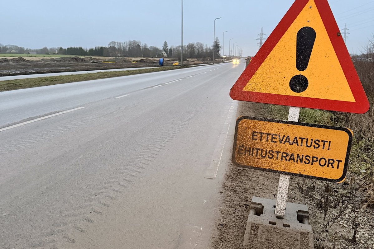 Rail Baltica ehituse tõttu on teed räpased ka Rae vallas. Olukord normaliseerub alles tuleva aasta lõpus