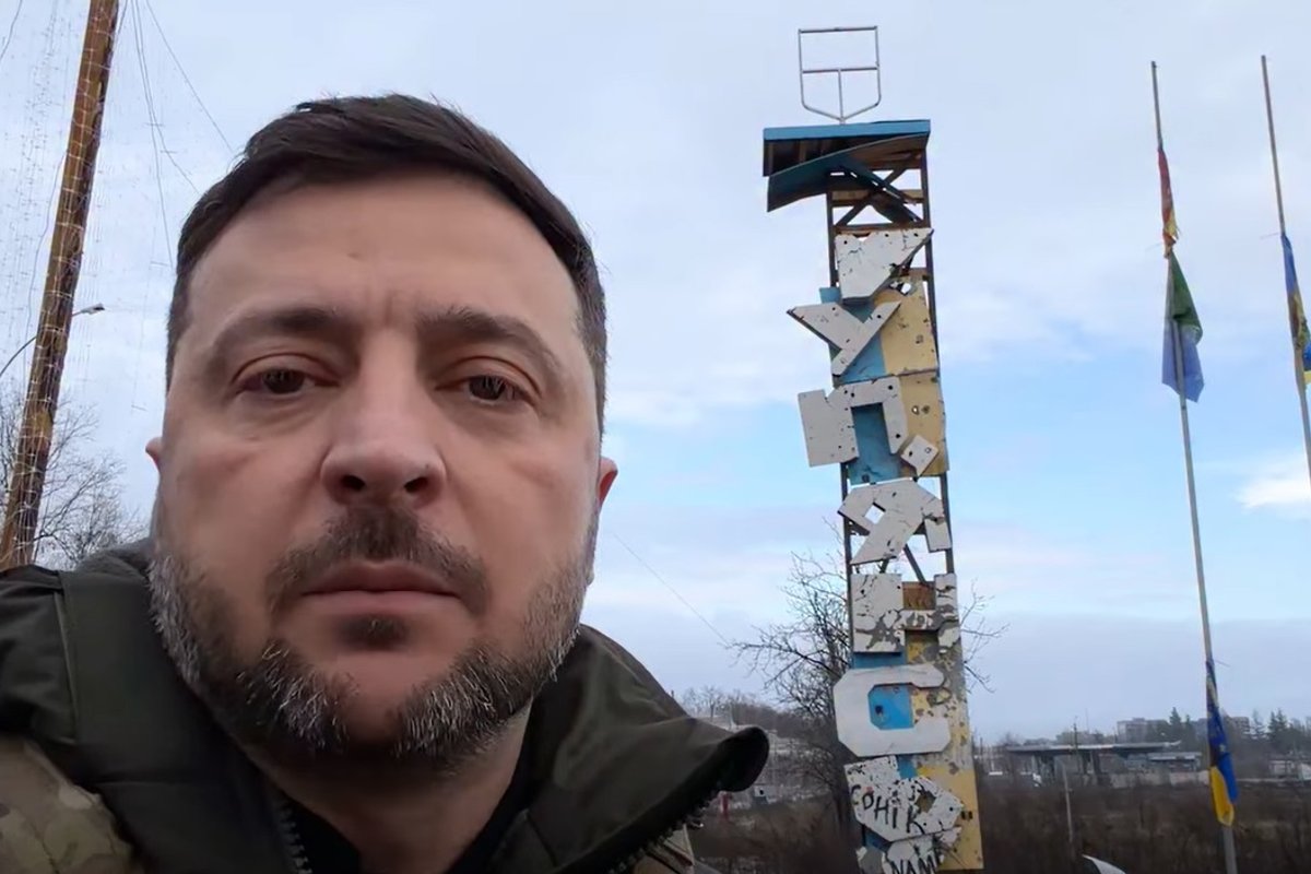 VIDEO | Zelenskõi tegi video Kupjanskist, mis on Venemaa väitel juba 20. novembrist nende käes