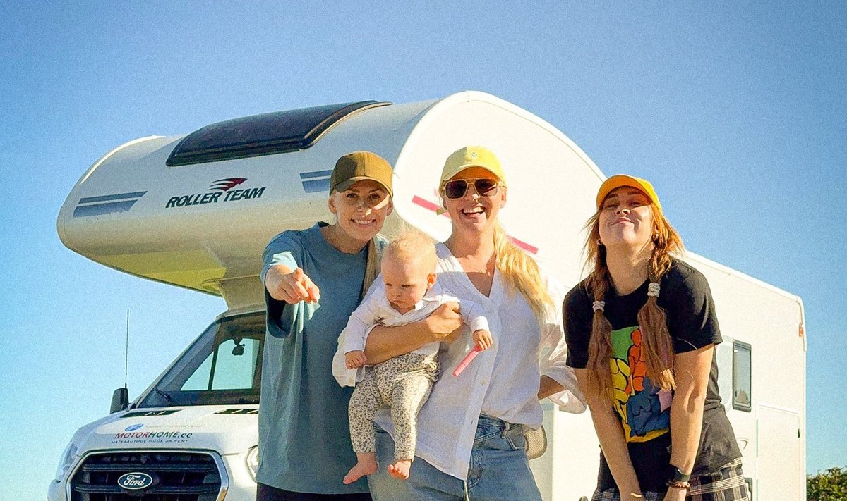 KOLM JA POOL NAIST KARAVANIS Reisisaate uues hooajas teevad kaasa ka Kethi Uibomägi ja tema kaheksakuune tütar Freya. Seiklus viib nad Skandinaaviasse, Poola ja Balti riikidesse.