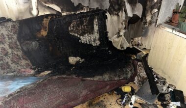 Sillamäel päästeti põlevast kortermajast viga saanud mees ja kass