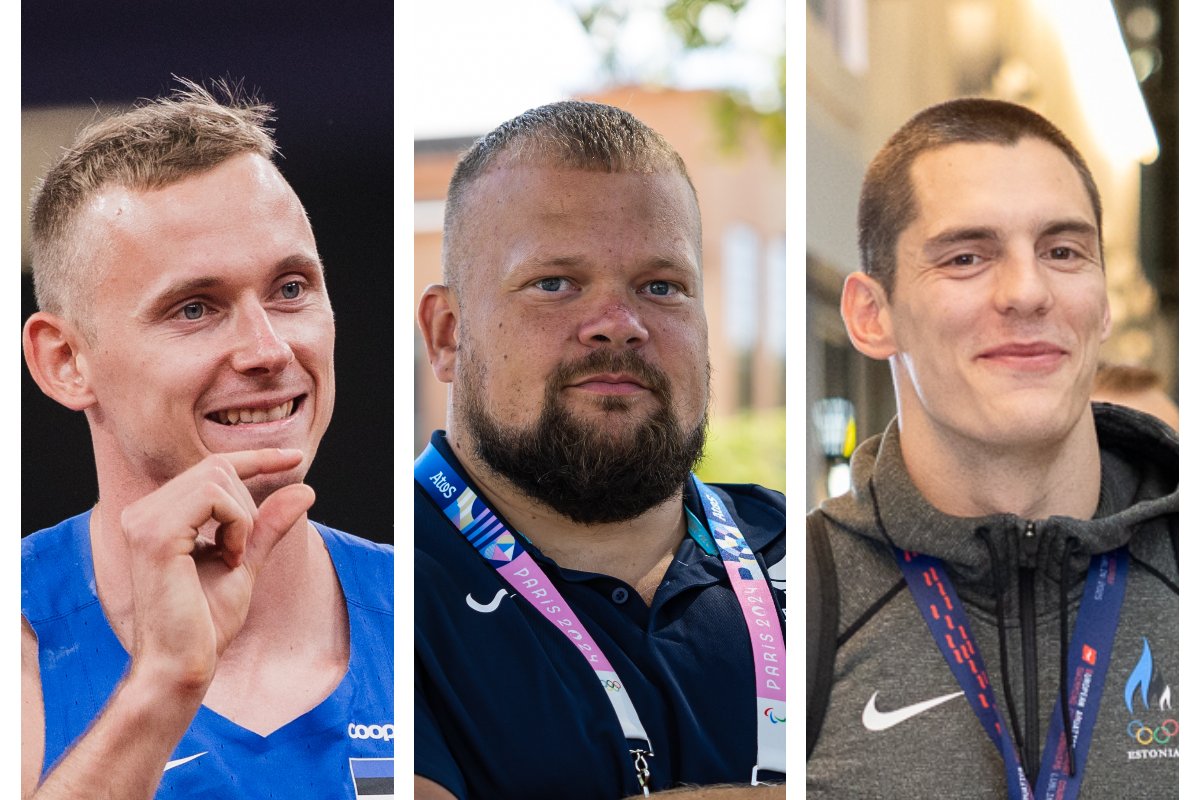 Erm, Seim või Tribuntsov? Üks kolmest valitakse Eesti aasta meessportlaseks