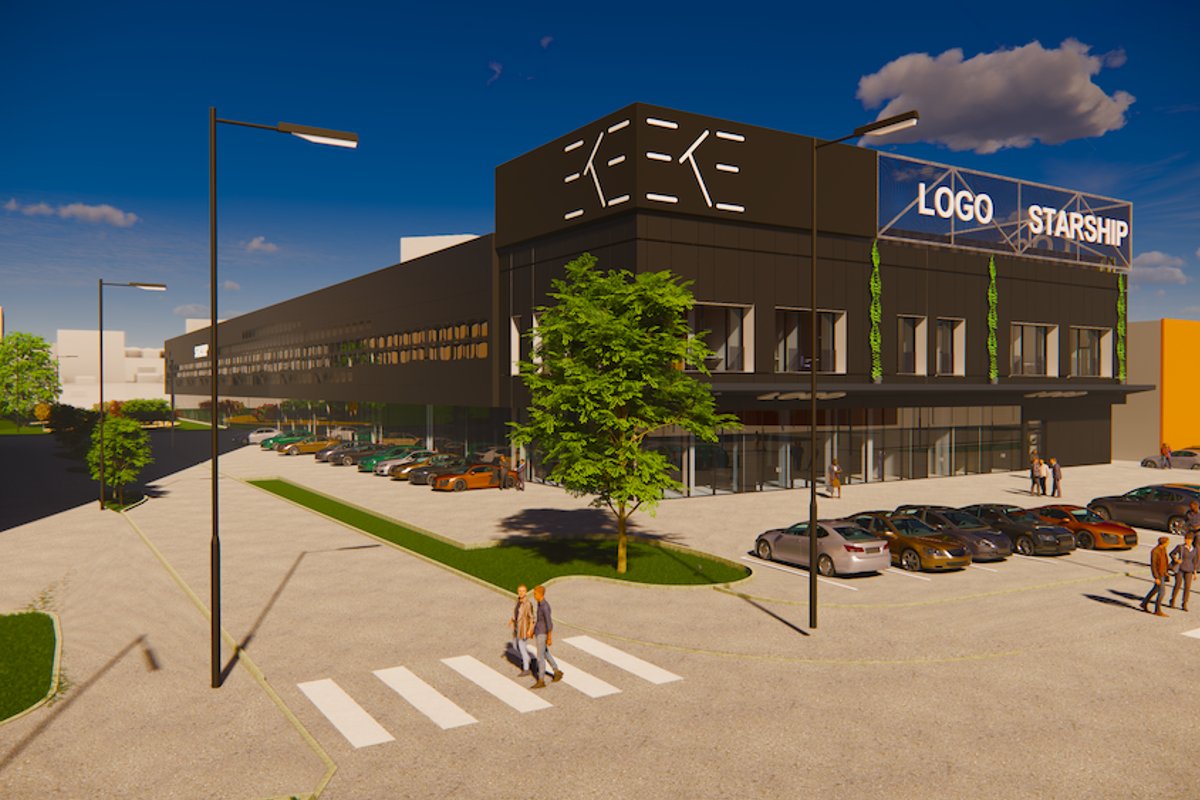 WoHo kvartalisse tuleb uus ärihoone. Ankurüürnikuks saab pakirobotite tootja Starship Technologies