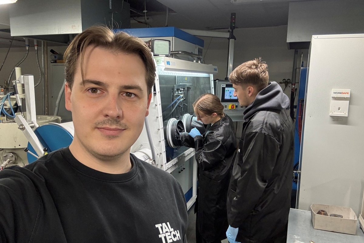 Paned purki ja töötab: TalTechi tudeng viib vesiniku salvestamise uuele tasemele