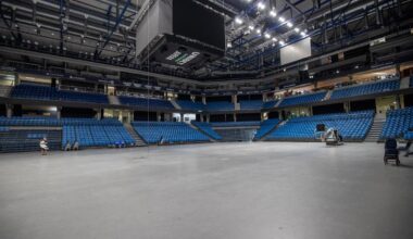 Kuidas saada Unibet Arena pärast kontserdit loetud tundide jooksul võrkpallifinaalideks valmis? „Tuleb magamata öö!“