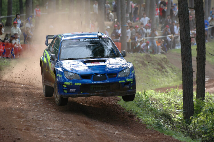 Petter Solberg, Subaru Impreza WRC, 2006 Rally Japan. Allikas: Oisa / flickr.com/photos/oisa/763487280/