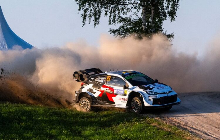 Oliver Solberg ja Elliott Edmondson Rally Estonia 2025, Foto: Jaanus Ree / Red Bull Content Pool