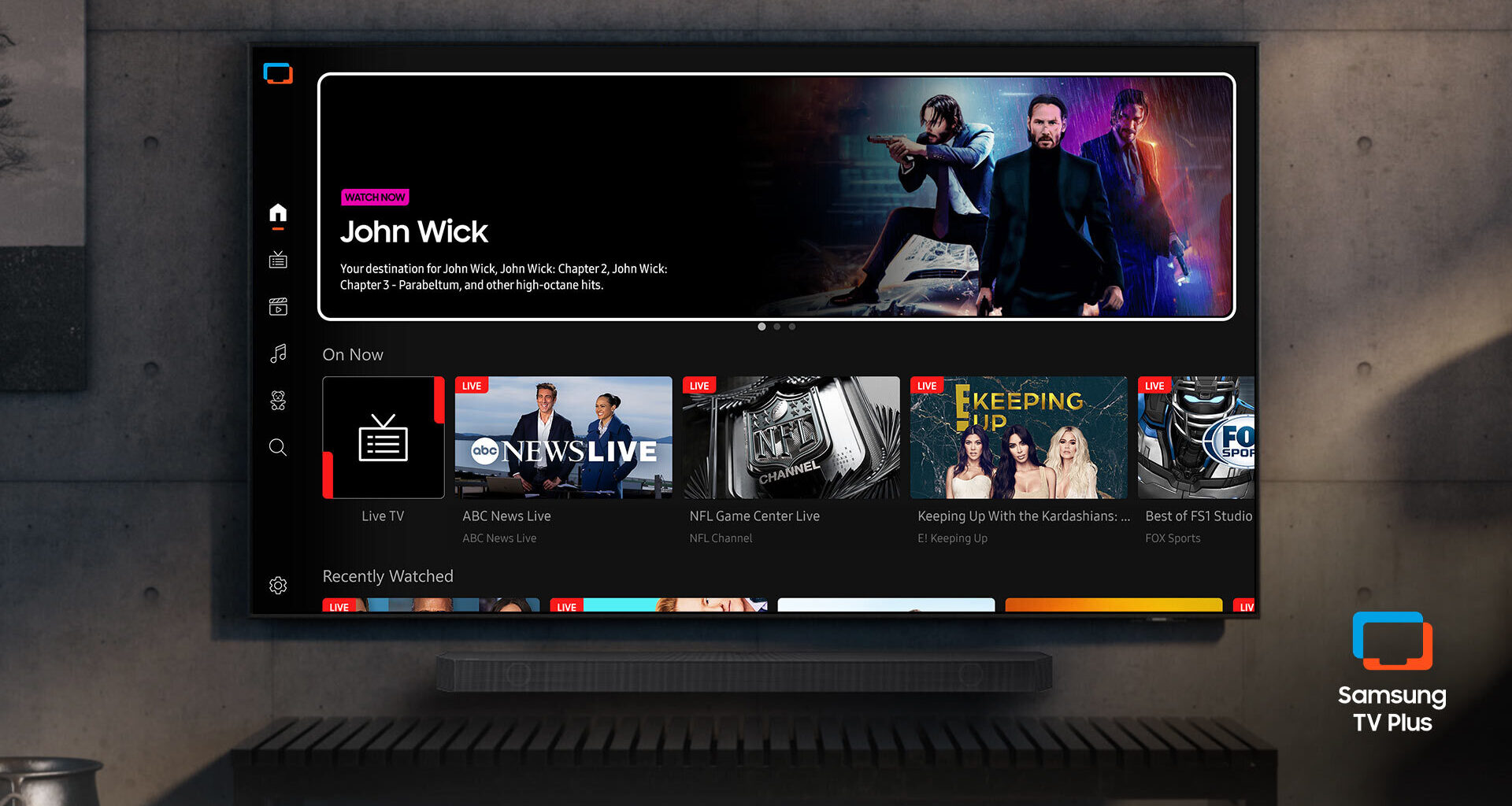 Samsung TV Plus ümbris