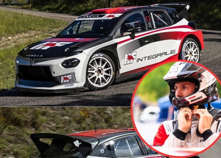 Lancia Ypsilon Rally2, Yohan Rossel, Fotod: Stellantis Motorsport ja Jaanus Ree / Red Bull Content Pool