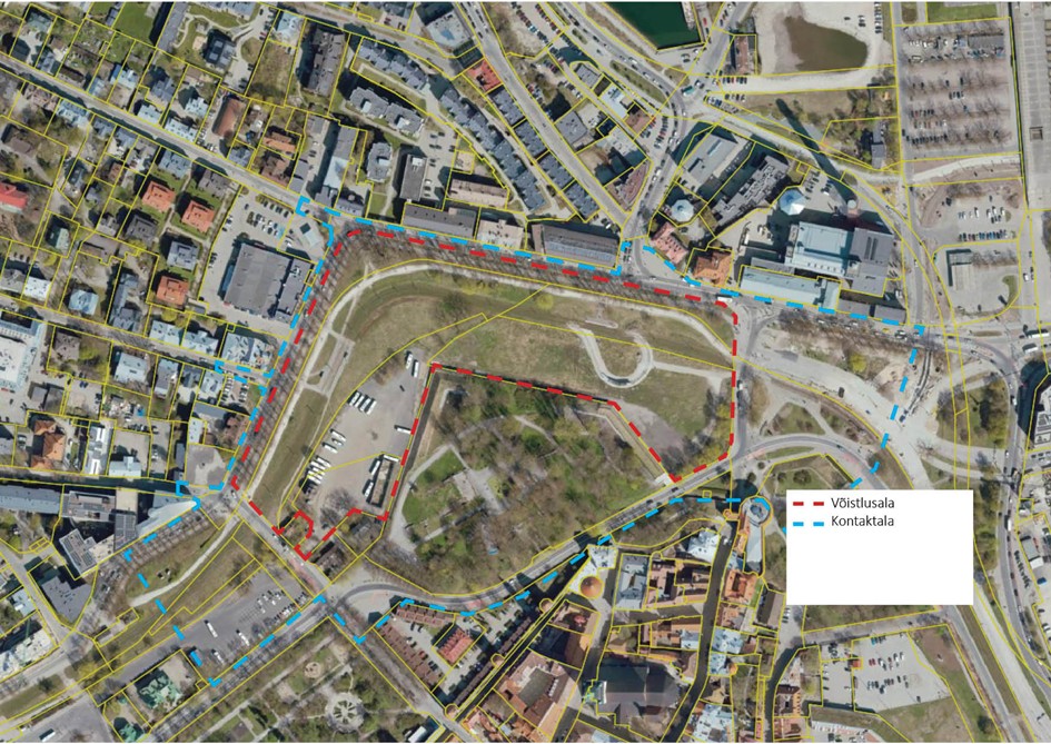 Skoone bastioni vallikraavi alale otsitakse võistlusega kaasaegset liikuma kutsuva roheruumi lahendust – Ehitusleht