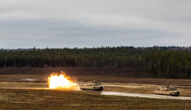 FOTOD | USA lahingutankid Abrams näitavad Eestis tulejõudu