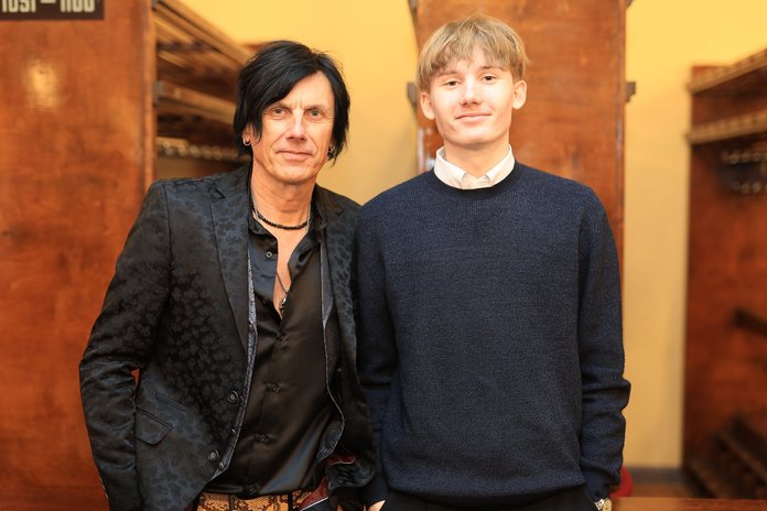 Hendrik Sal-Saller ja Sebastian Jalgpalligalal.