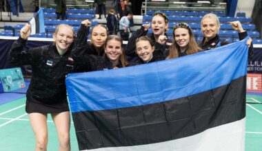 Eesti sulgpallinaiskond jõudis esmakordselt EMi finaalturniirile