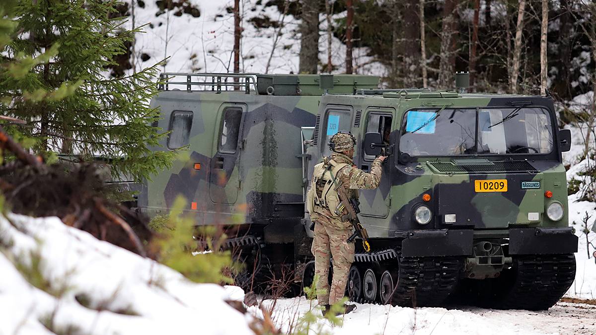 Briti väed ühinesid soomlastega, kuna Venemaa sissetungi oht on väga suur