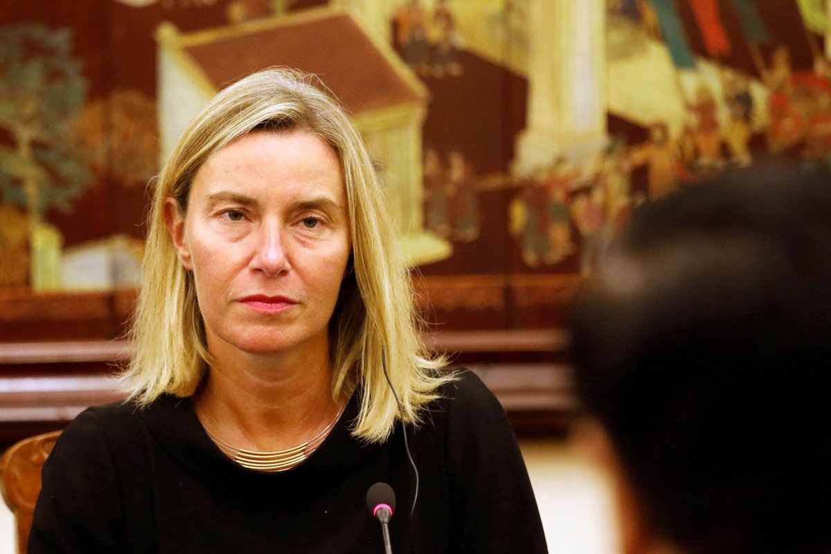 EL-i endine välisesindaja Mogherini lasti õhtul uuesti vabaks ja sai kahtluse kolme paragrahvi järgi