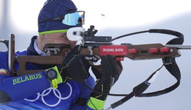 Vene ja Valgevene laskesuusatajad sõidavad Eesti firma prillidega. Firma omanik: minu ettevõte sellest äritegevusest kasu ei saa