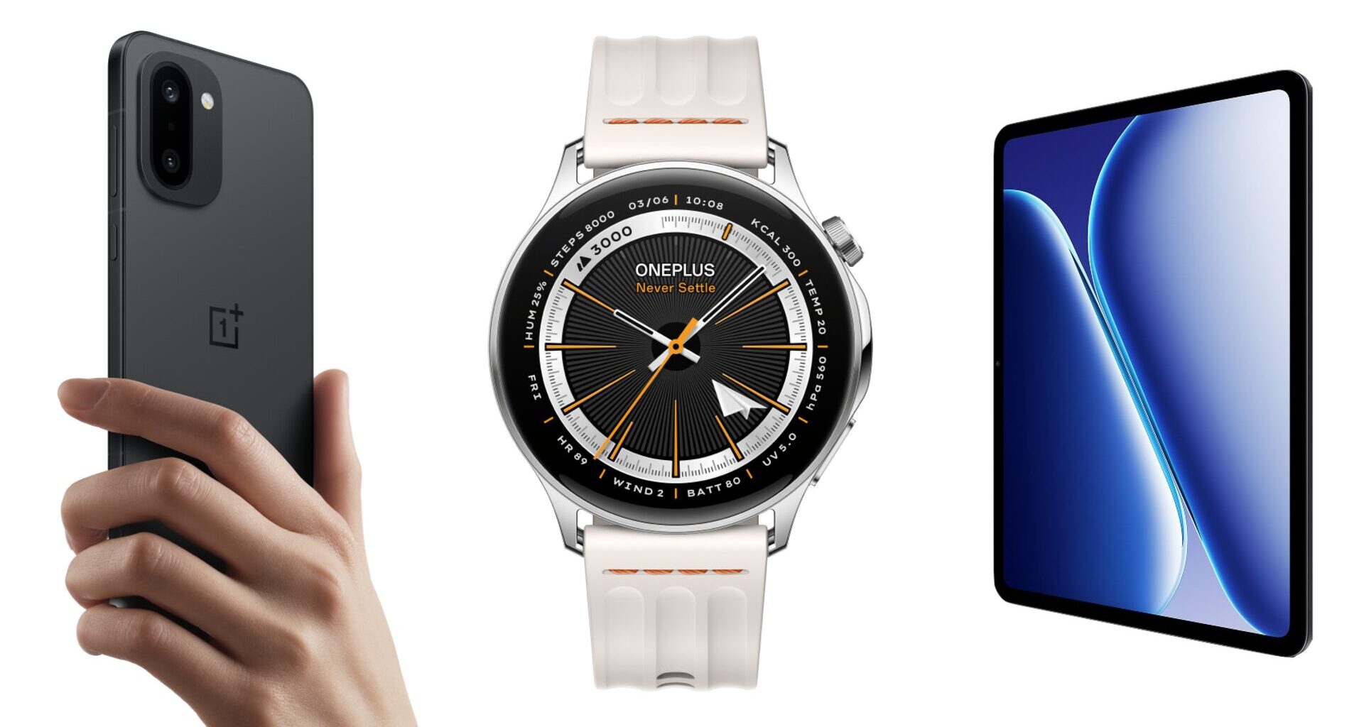 Telefon, tahvelarvuti ja nutikell: OnePlus avalikustas uusi nutiseadmeid