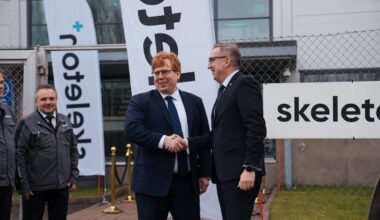 FOTOD | Skeleton avas Leipzigis 220 miljonit maksnud tehase