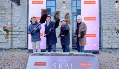 Tallinna siluetile lisandub uus maamärk. Volta kvartalis algas 12-korruseliste kõrghoonete ehitus