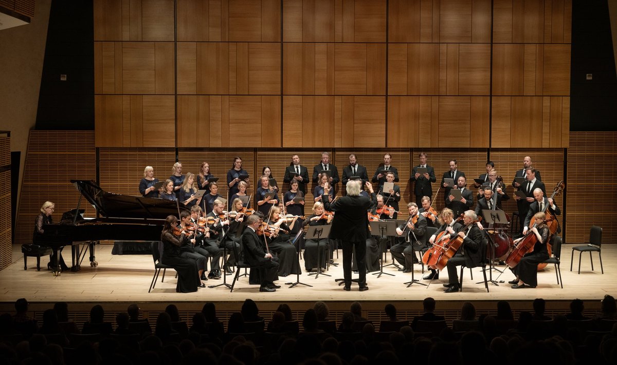 SUUR KIITUS: Arvo Pärdi kontserdid New Yorgi Carnegie Hallis olid edulugu. 