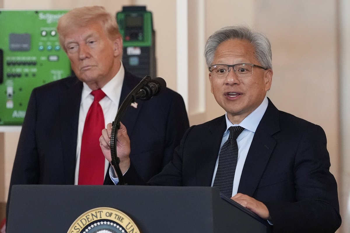 Suunamuutus: Trump andis Nvidiale loa müüa Hiinale võimsaid kiipe