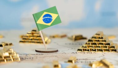 Brasiilia keskpank on hakanud massiliselt kulda ostma