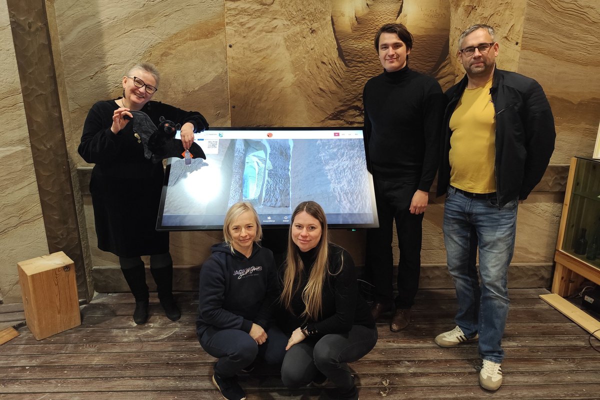 Piusa koobastes saab ronida virtuaalselt