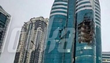 VIDEO | Droon tabas Groznõi pilvelõhkujat, kus tegutsevad riigiasutused