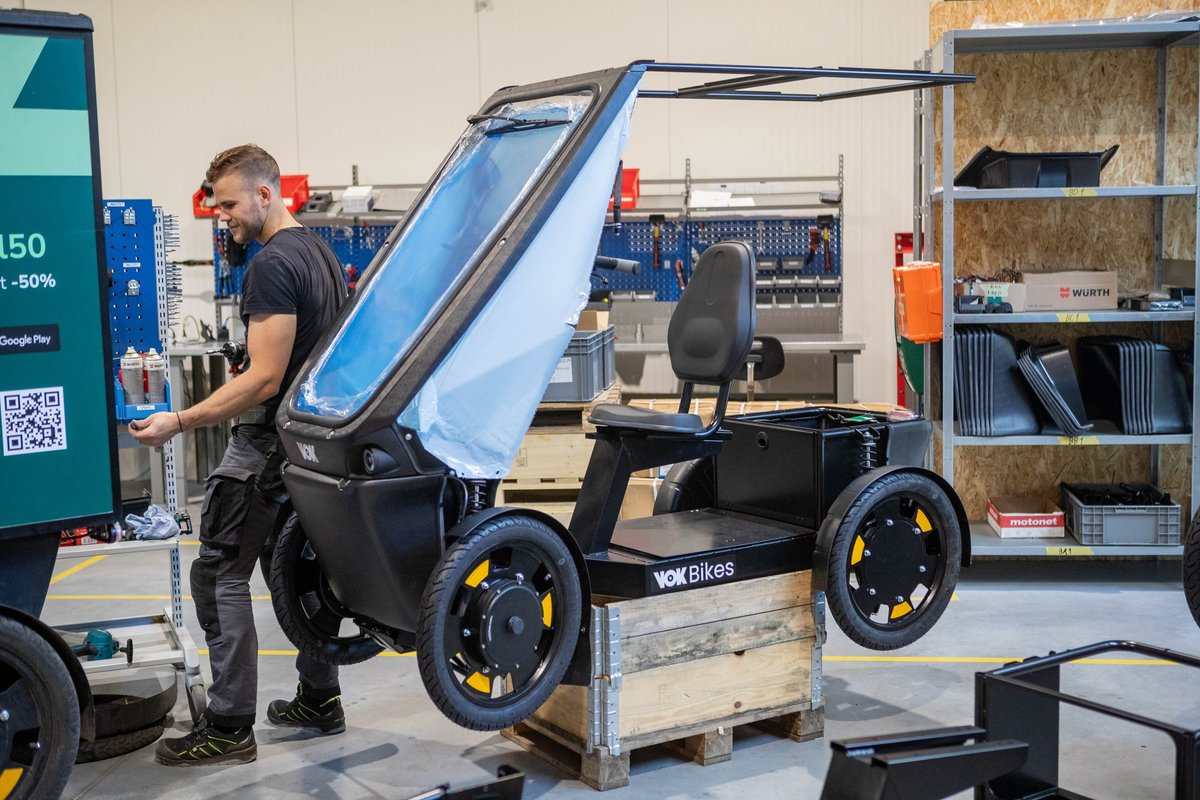 Eesti kastirattatootja lõi käed suure autofirmaga. Tootmisse läheb neljarattaline elektriline kargoratas