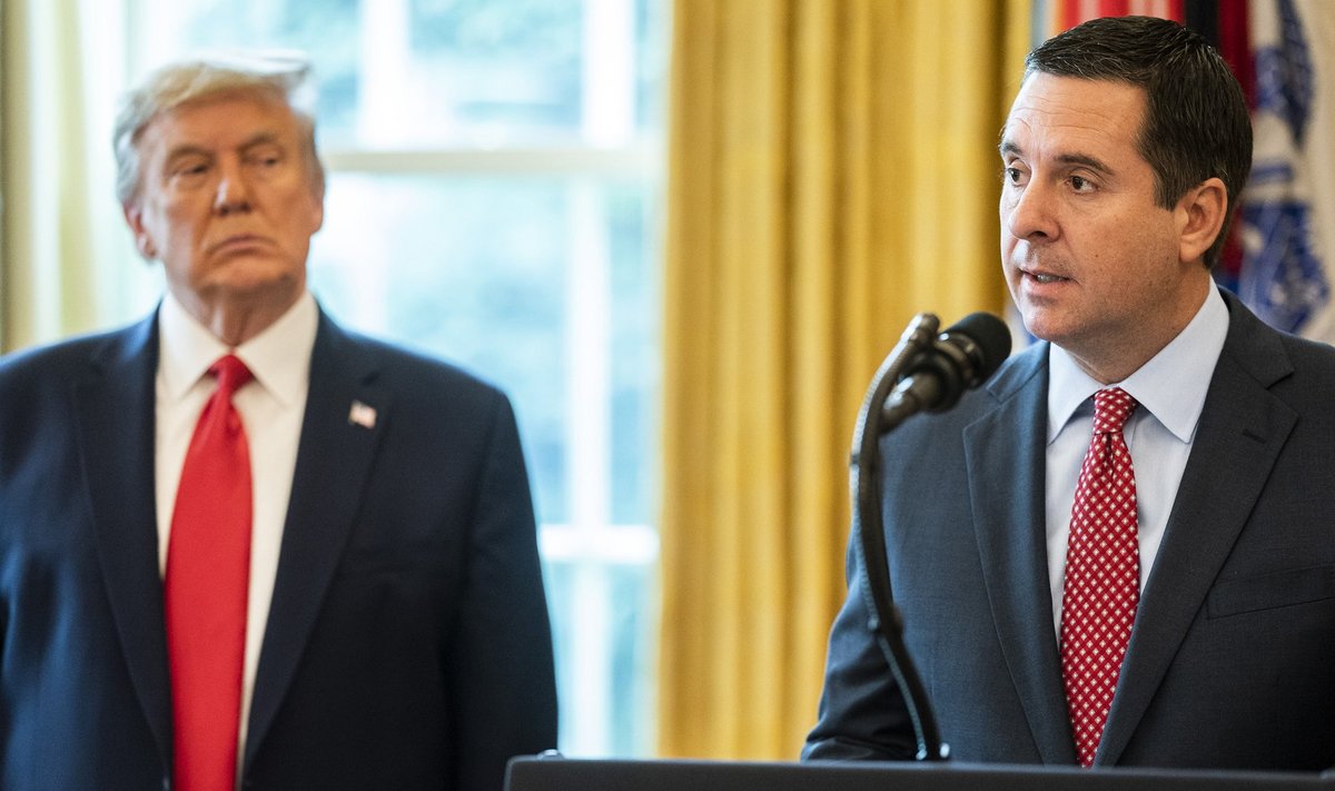 USA presidendi Donald Trumpi meediafirmat juhtiv Devin Nunes (paremal) sõnas, et tehing on suur samm edasi revolutsioonilise tehnoloogia suunas, mis kindlustab Ameerika globaalse domineerimise energeetikas põlvkondadeks.