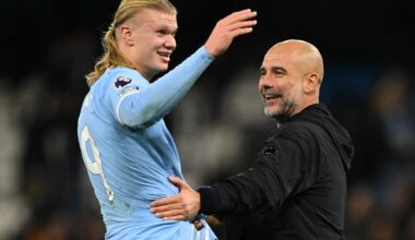 Pep Guardiola saatis Manchester City mängijad jõuluprae järel kaalule. Testi läbinud Haaland: kõik on hästi!