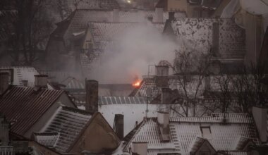 Tallinna vanalinnas Pikal tänaval põleb restoran. Peakokk: loodame parimat