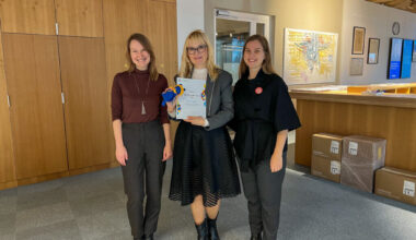 Evelyn Kaldoja pälvis “Kestliku arengu pasuna” auhinna