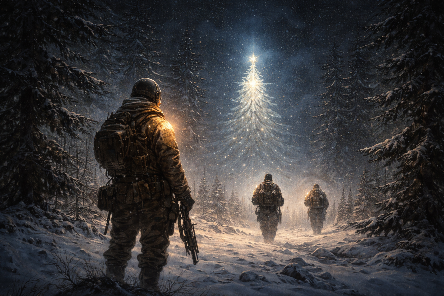 Ukrainlased veedavad jõule kaevikutes, eurooplased naudivad mugavat elu