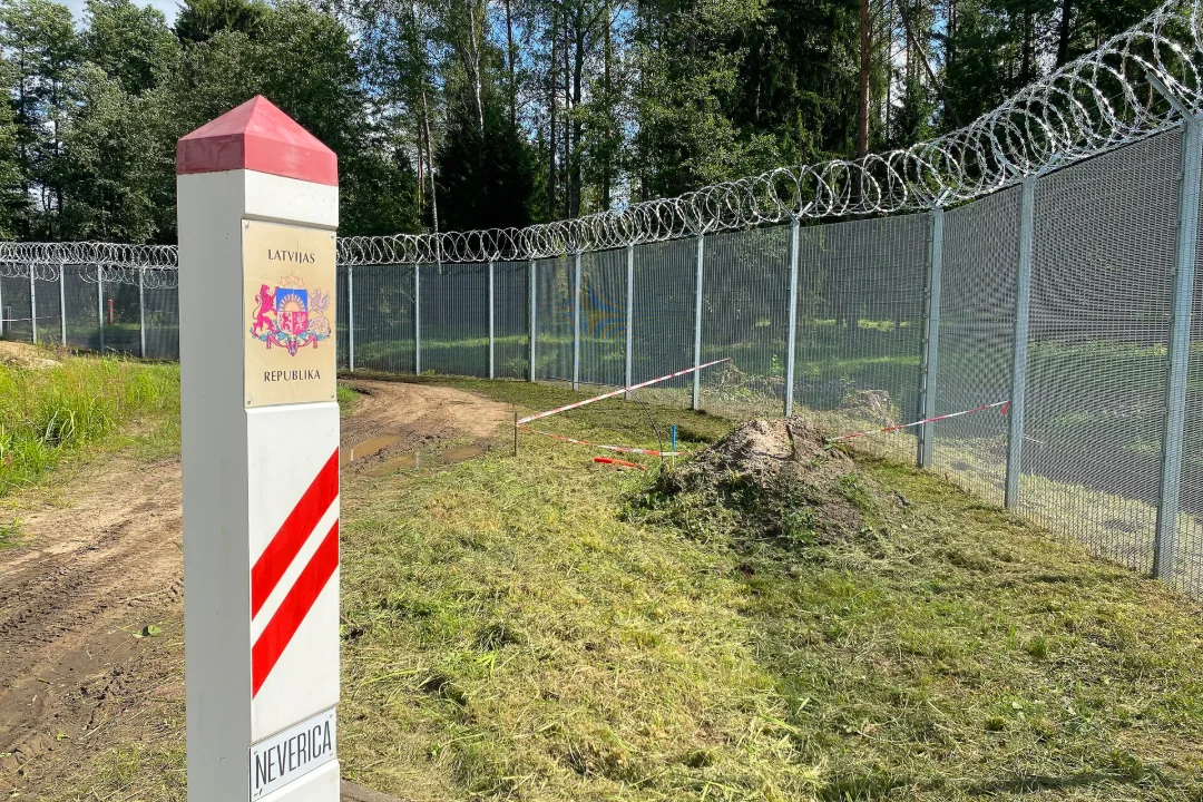 lätlased said Venemaa piirile rajatud tara viimaks valmis