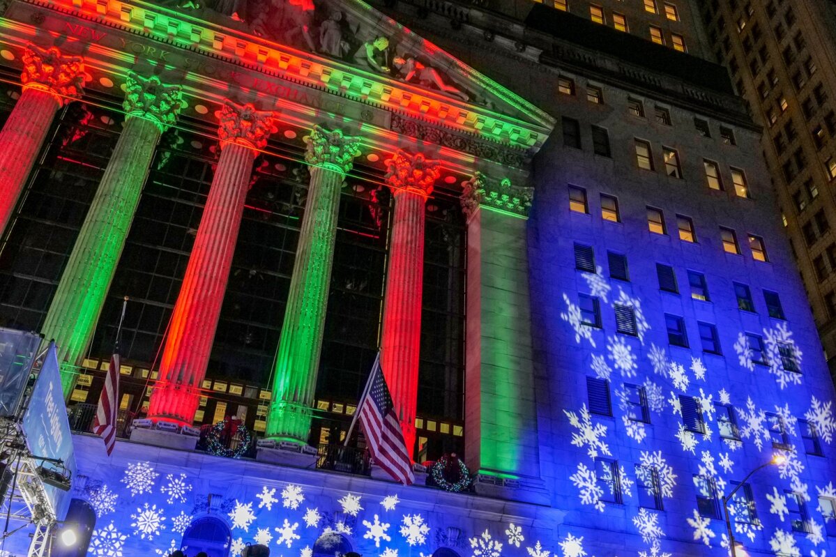 USA aktsiad rühivad aasta lõpetamise poole tõusvas joones ning kulla hind saavutas uue rekordi - Äripäev