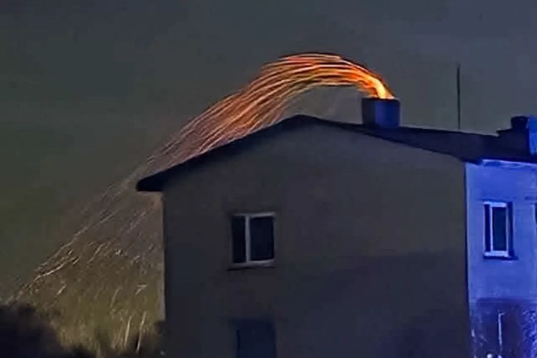 FOTO | Korsten põles kui vulkaan